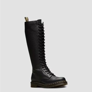 Dr Martens 1B60 VIRGINIA LEATHER KNEE HIGH BOOTS